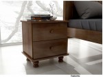 Mesa de Cabeceira Criado Mudo 02 Gavetas Onix 8002
